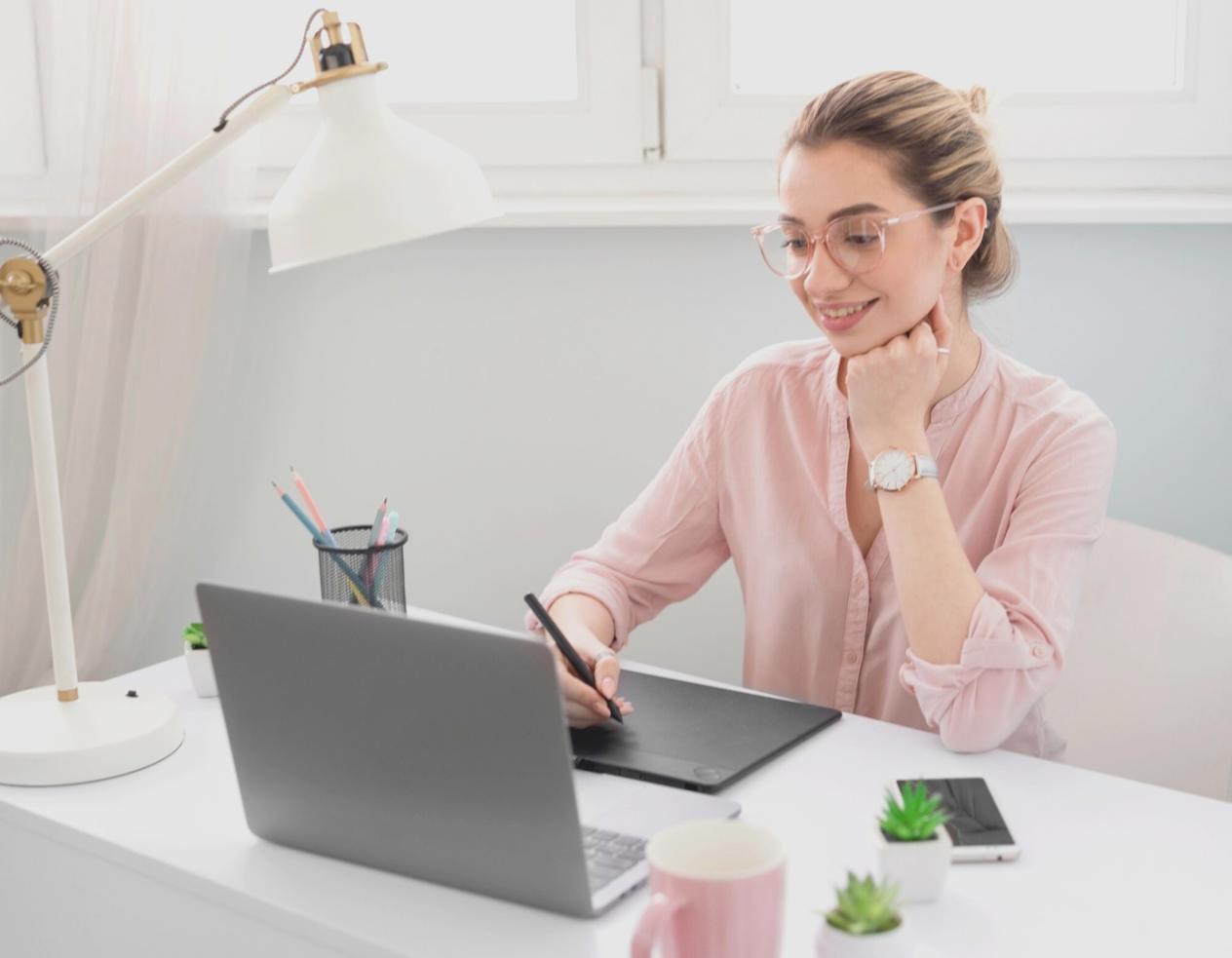 Investment professional reviewing comprehensive market analysis reports